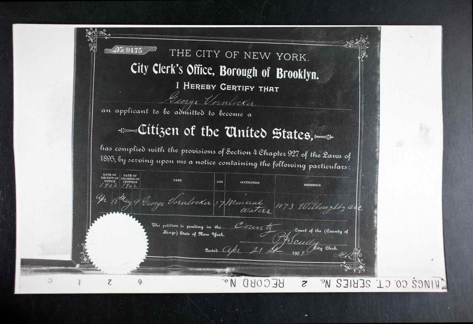 1902 George Vornlocker Naturalization Certificate.jpg